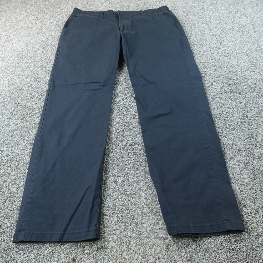 Lee Pants Mens 40X32 Blue Chino Trouser Extreme Comfort Waist Straight‎ Stretch